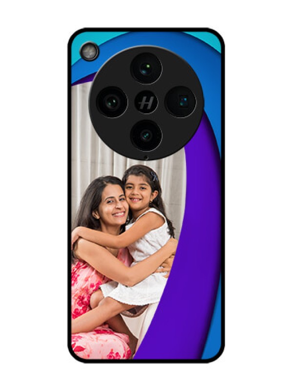 Custom Find X8 Pro 5G Custom Glass Phone Case - Simple Pattern Design