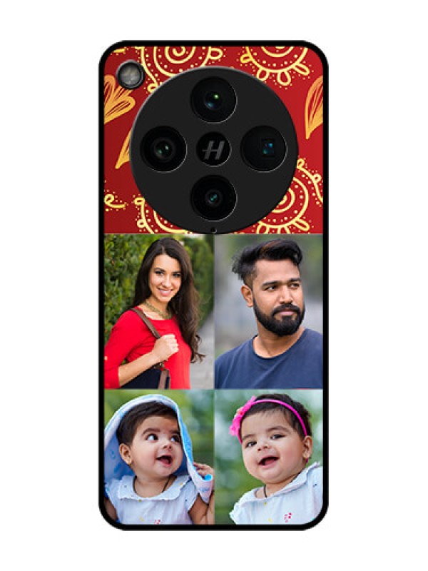 Custom Find X8 Pro 5G Custom Glass Phone Case - 4 Image Traditional Design