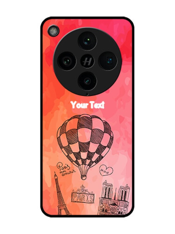 Custom Find X8 Pro 5G Custom Glass Phone Case - Paris Theme Design
