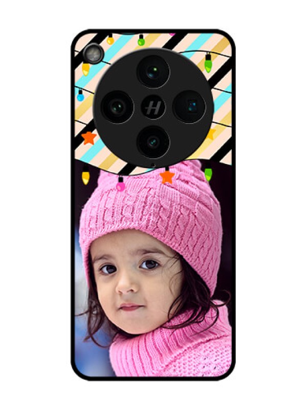 Custom Find X8 Pro 5G Custom Glass Phone Case - Lights Hanging Design