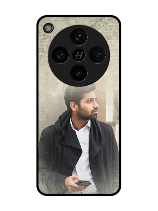 Custom Find X8 Pro 5G Custom Glass Phone Case - With Vintage Design