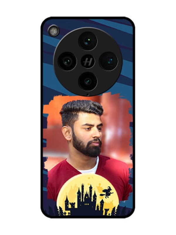 Custom Find X8 Pro 5G Custom Glass Phone Case - Halloween Witch Design