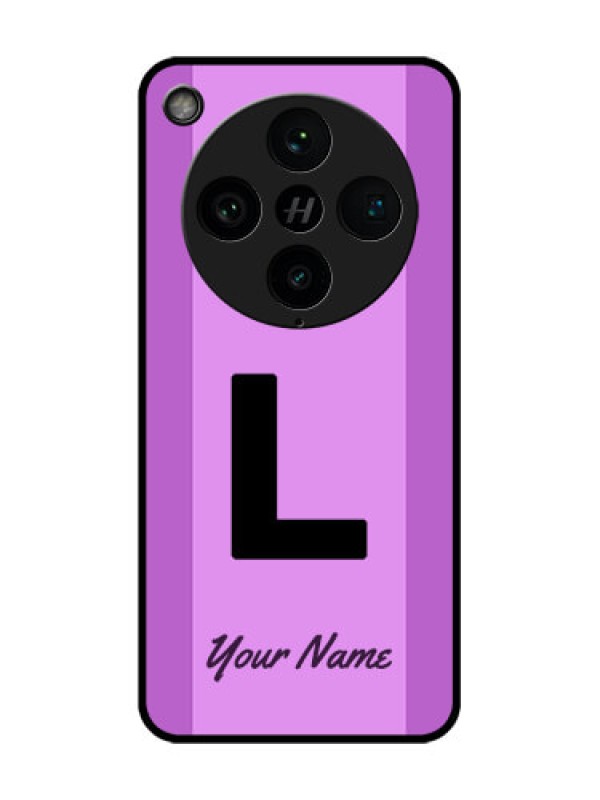 Custom Find X8 Pro 5G Custom Glass Phone Case - Tricolor Custom Text Design