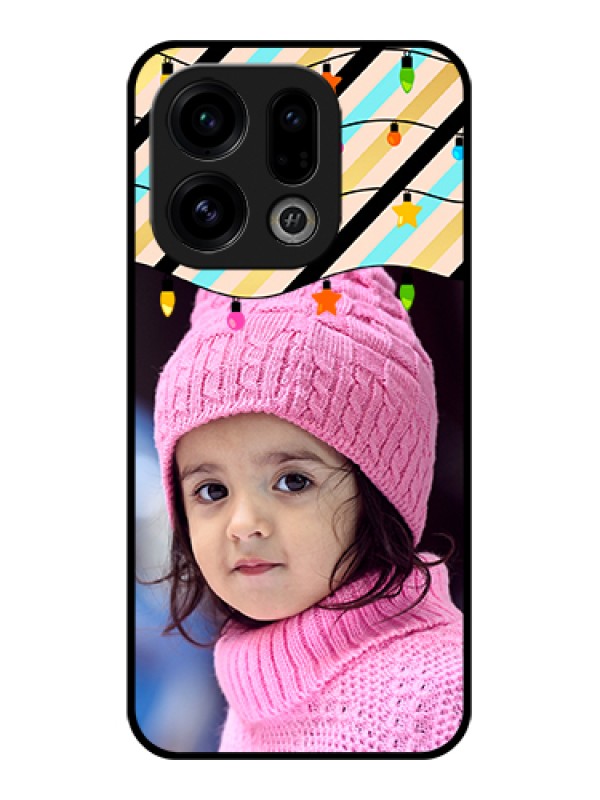 Custom Oppo Find X9 5G Custom Glass Phone Case - Lights Hanging Design