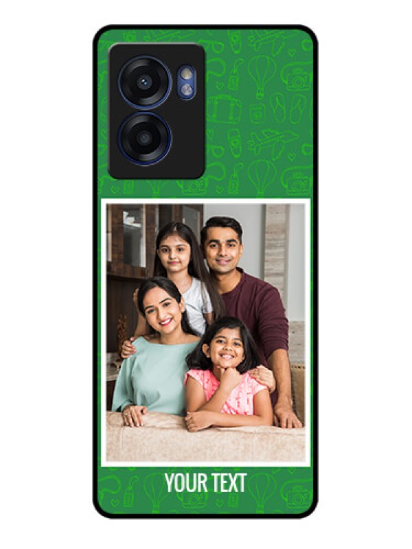 Custom Oppo K10 5G Personalized Glass Phone Case - Picture Upload Design