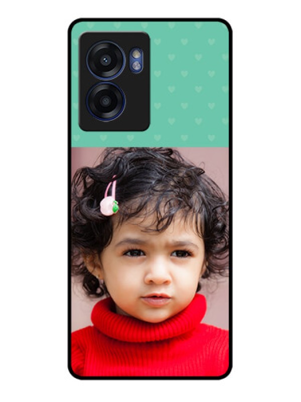 Custom Oppo K10 5G Custom Glass Phone Case - Lovers Picture Design