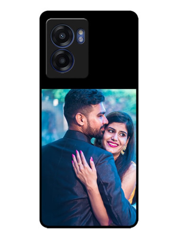 Custom Oppo K10 5G Custom Glass Phone Case - Upload Full Picture With Custom Color Design