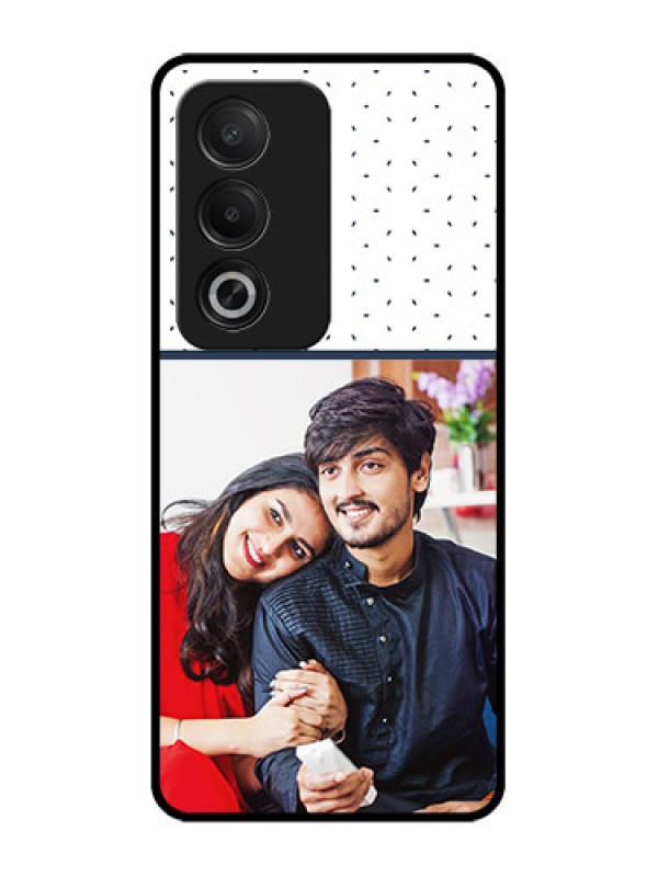 Custom Oppo K12x 5G Custom Glass Phone Case - Premium Dot Design