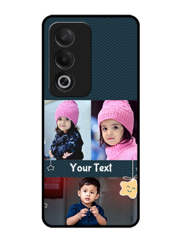 Custom Oppo K12x 5G Custom Glass Phone Case - Hanging Stars Design