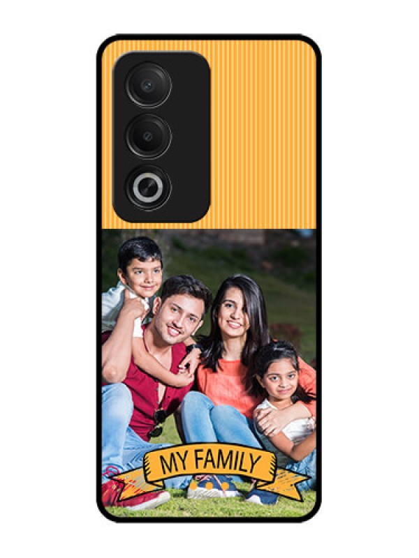 Custom Oppo K12x 5G Custom Glass Phone Case - My Family Design
