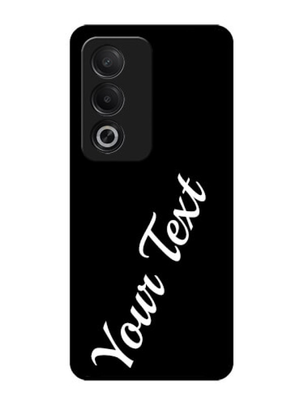 Custom Oppo K12x 5G Custom Glass Phone Case - With Your Name Design