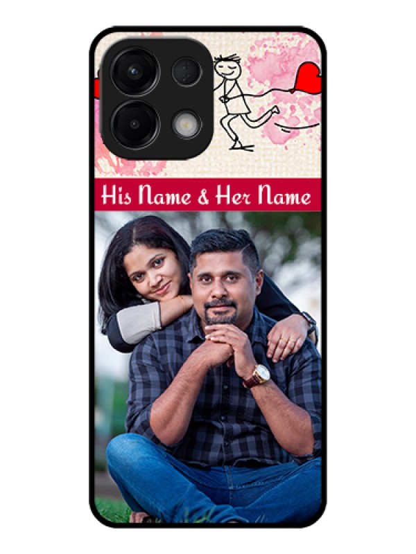 Custom Oppo K13 5G Custom Glass Phone Case - You And Me Case Design