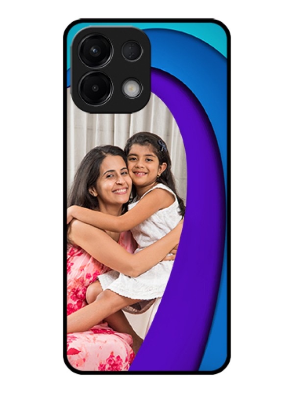 Custom Oppo K13 5G Custom Glass Phone Case - Simple Pattern Design