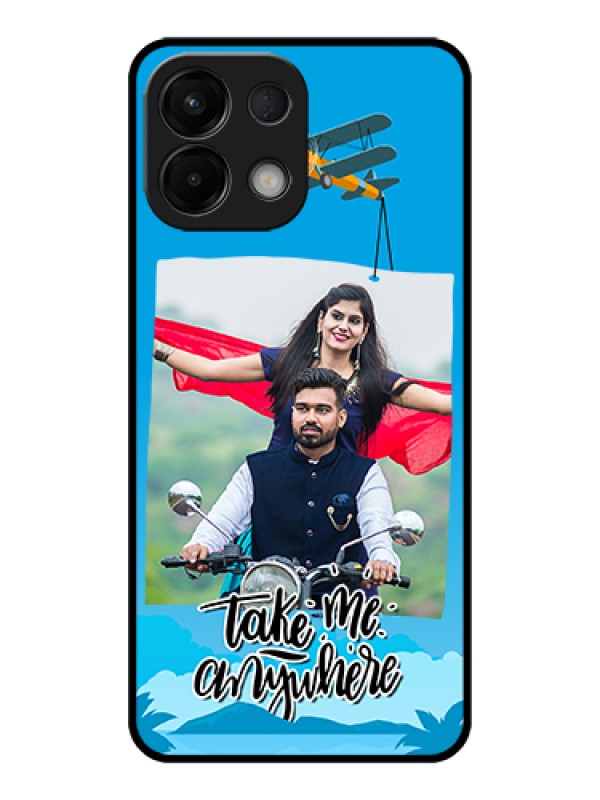 Custom Oppo K13 5G Custom Glass Phone Case - Traveller Design