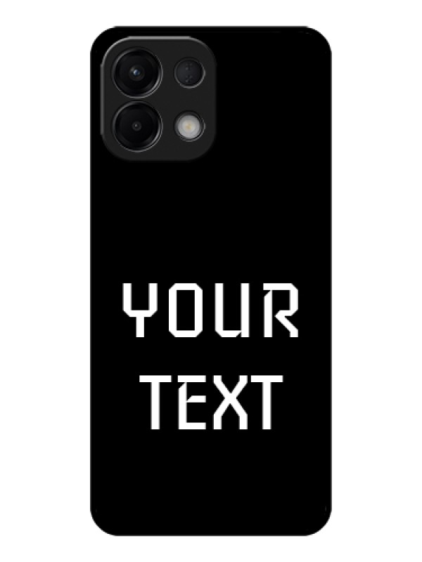 Custom Oppo K13 5G Custom Glass Phone Case - Your Name Design