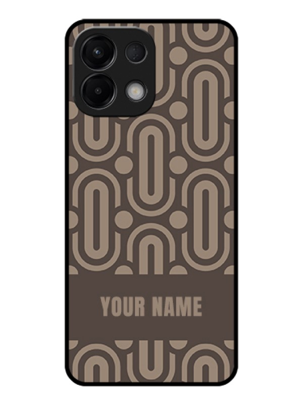 Custom Oppo K13 5G Custom Glass Phone Case - Captivating Zero Pattern Design