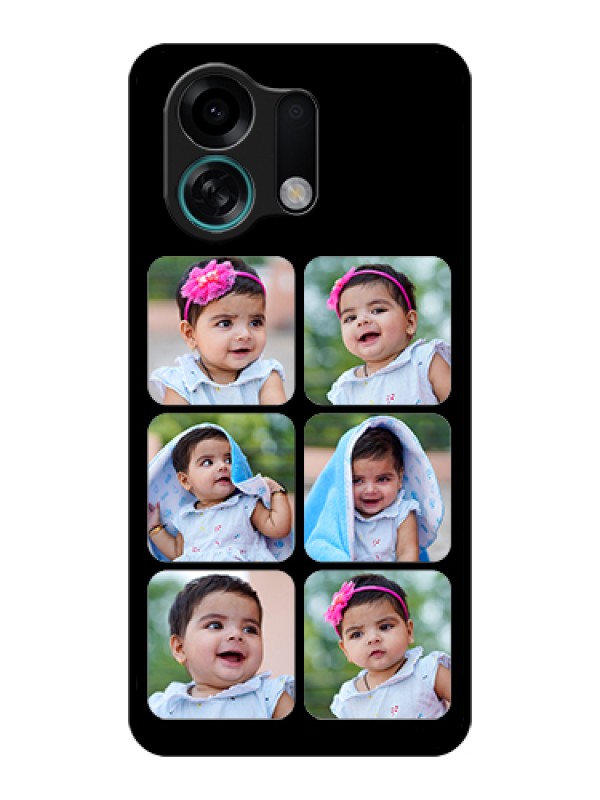 Custom Oppo K13 Turbo 5G Custom Glass Phone Case - Multiple Pictures Design