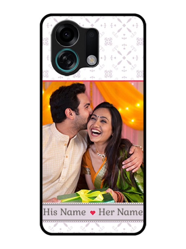 Custom Oppo K13 Turbo 5G Custom Glass Phone Case - With Photo And Ethnic Design