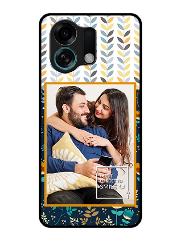 Custom Oppo K13 Turbo 5G Custom Glass Phone Case - Pattern Design