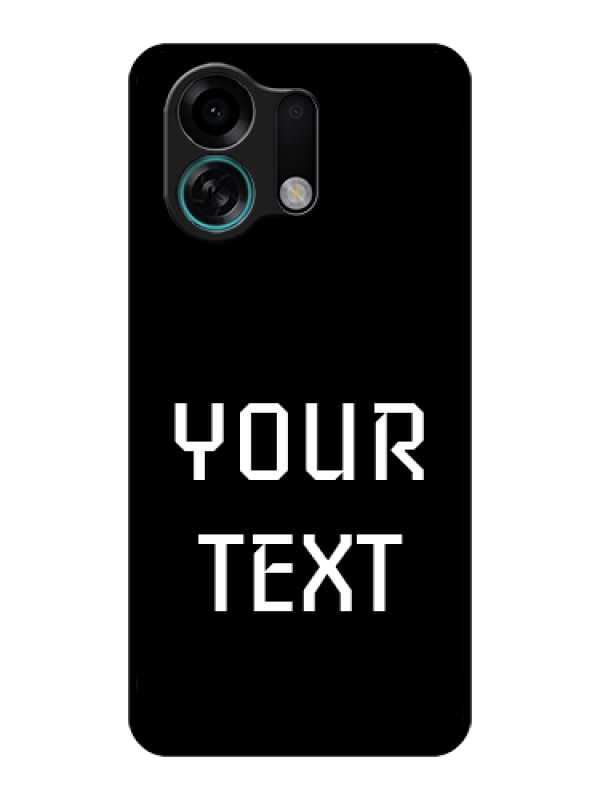 Custom Oppo K13 Turbo 5G Custom Glass Phone Case - Your Name Design