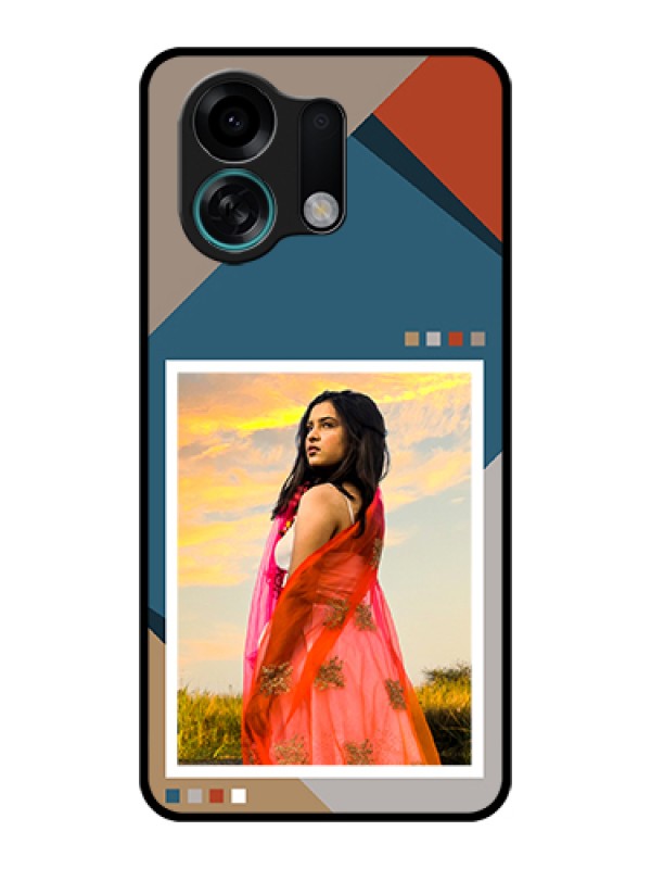 Custom Oppo K13 Turbo 5G Custom Glass Phone Case - Retro Color Pallet Design