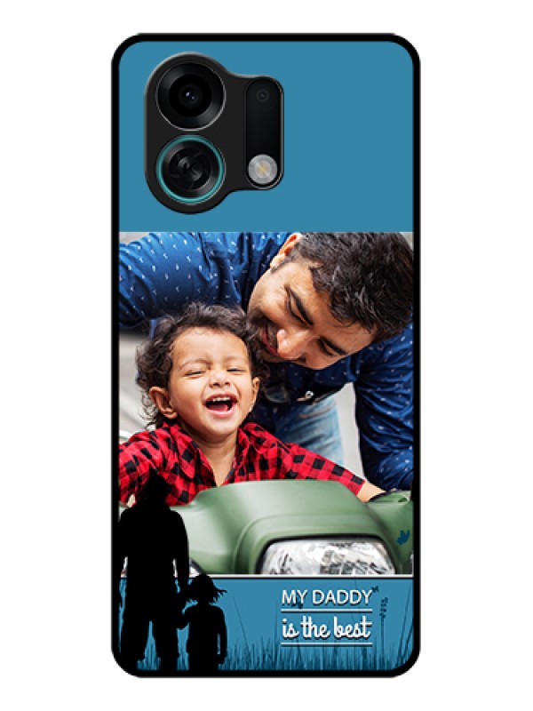 Custom Oppo K13 Turbo Pro 5G Custom Glass Phone Case - Best Dad Design