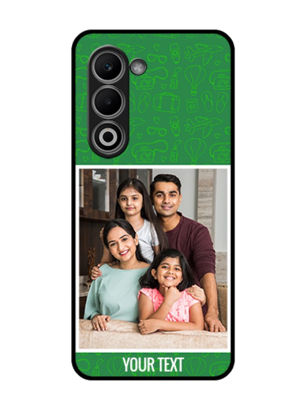 Custom Oppo K13x 5G Custom Glass Phone Case - Picture Upload Design
