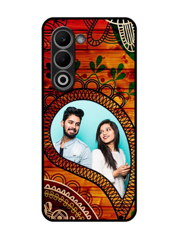 Custom Oppo K13x 5G Custom Glass Phone Case - Abstract Colorful Design