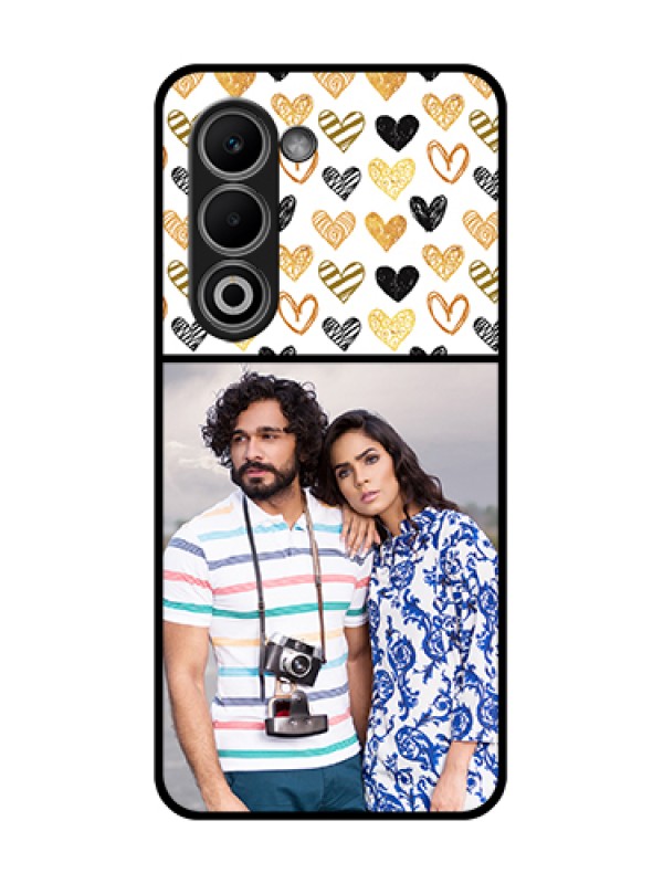 Custom Oppo K13x 5G Custom Glass Phone Case - Love Symbol Design