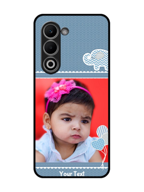 Custom Oppo K13x 5G Custom Glass Phone Case - With Kids Pattern Design