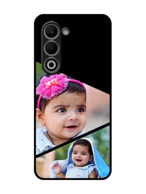 Custom Oppo K13x 5G Custom Glass Phone Case - Semi Cut Design