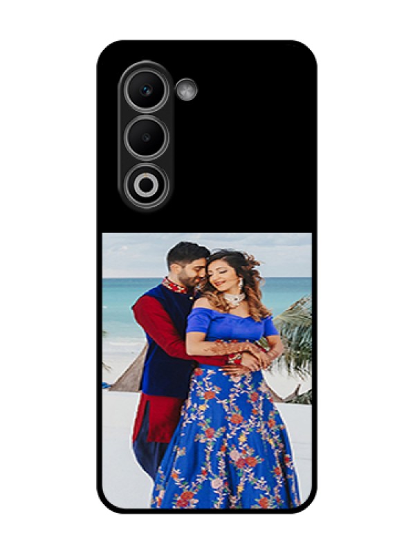 Custom Oppo K13x 5G Custom Glass Phone Case - Upload Full Picture With Custom Color Design