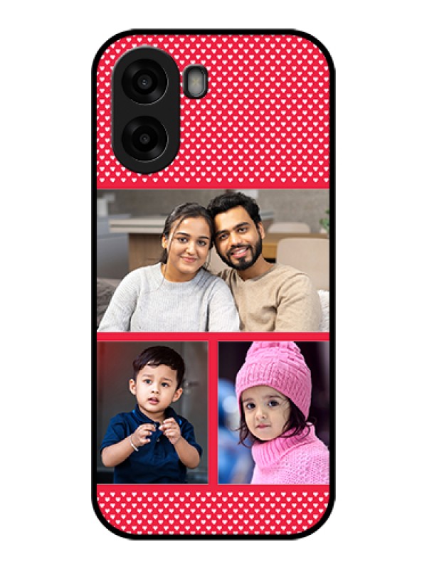 Custom Oppo K14x 5G Custom Glass Phone Case - Bulk Photo Upload Design