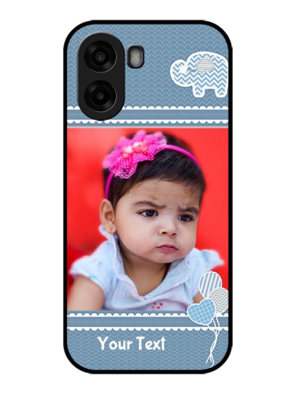 Custom Oppo K14x 5G Custom Glass Phone Case - With Kids Pattern Design