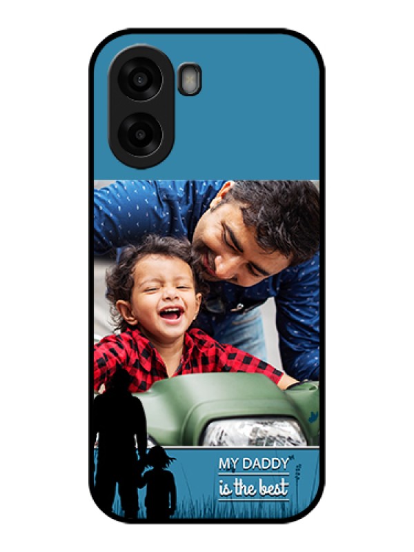 Custom Oppo K14x 5G Custom Glass Phone Case - Best Dad Design