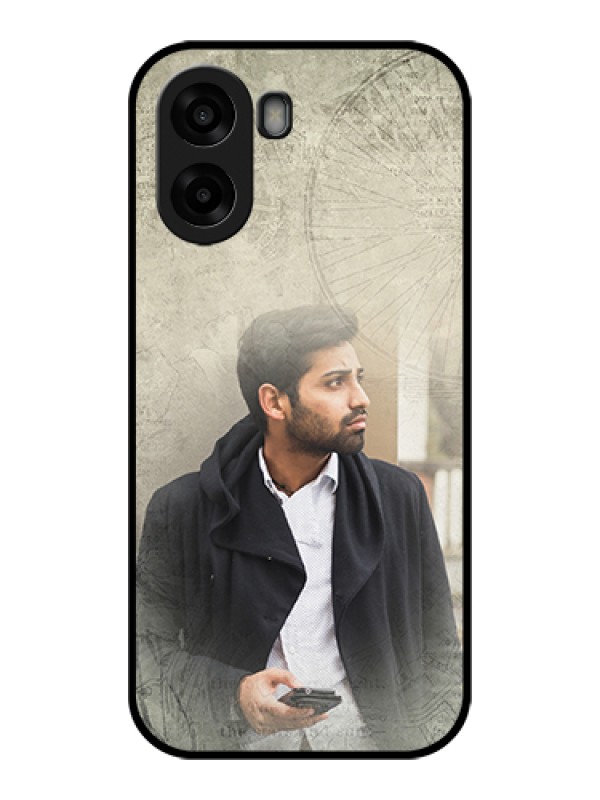 Custom Oppo K14x 5G Custom Glass Phone Case - With Vintage Design