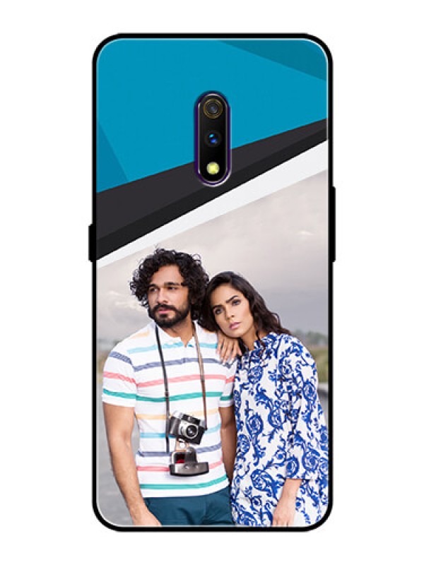 Custom Oppo K3 Photo Printing on Glass Case  - Simple Pattern Photo Upload Design