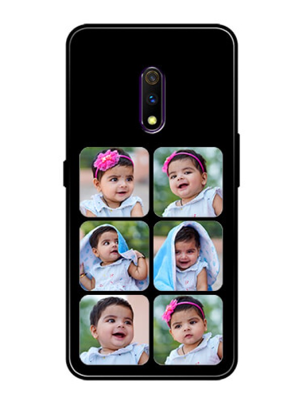 Custom Oppo K3 Photo Printing on Glass Case  - Multiple Pictures Design