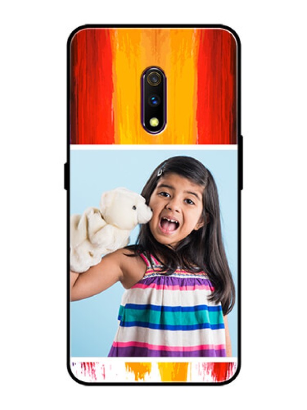 Custom Oppo K3 Personalized Glass Phone Case  - Multi Color Design