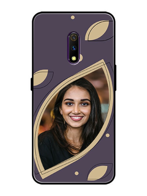 Custom Oppo K3 Custom Glass Mobile Case - Falling Leaf Design