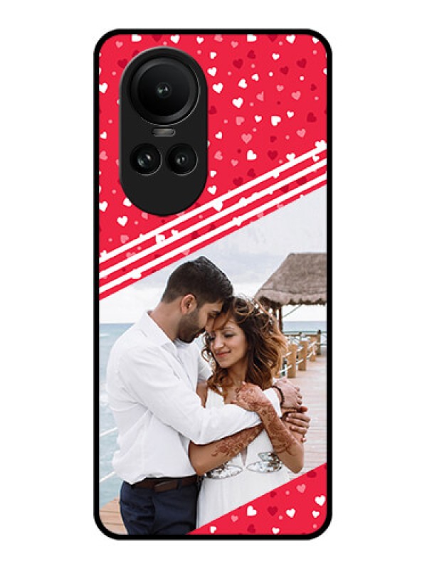 Custom Oppo Reno 10 5G Custom Glass Mobile Case - Valentines Gift Design