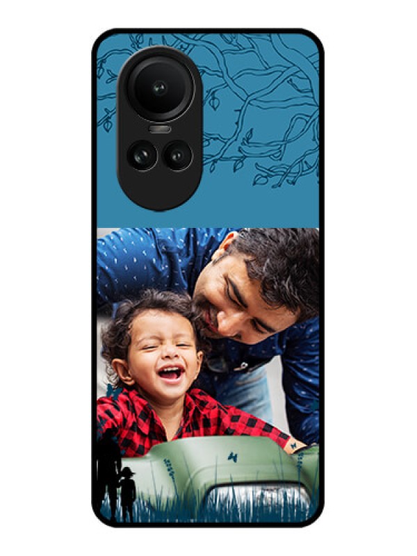 Custom Oppo Reno 10 5G Custom Glass Mobile Case - Best dad design