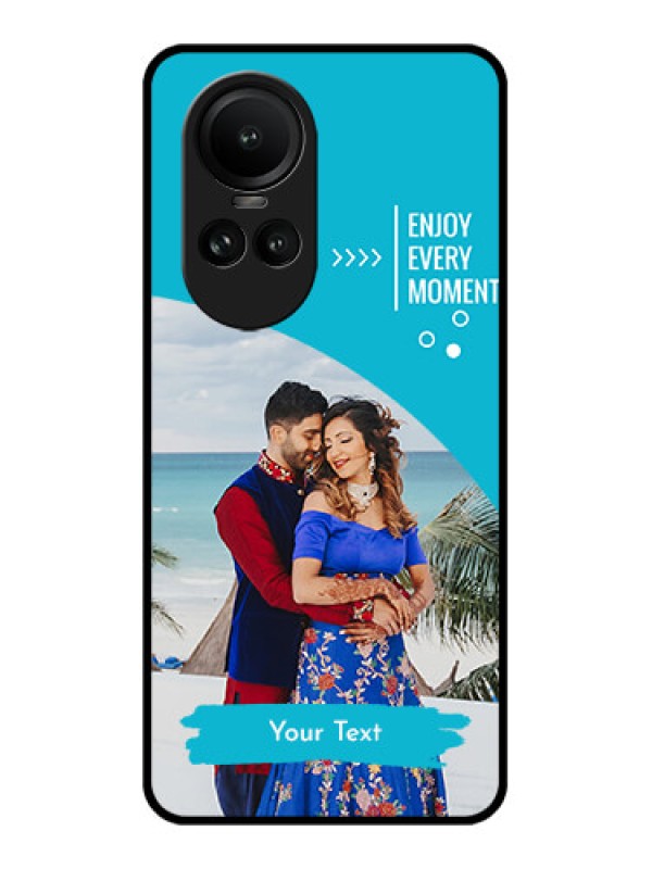 Custom Oppo Reno 10 5G Custom Glass Mobile Case - Happy Moment Design