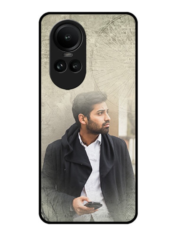 Custom Oppo Reno 10 5G Custom Glass Phone Case - with vintage design