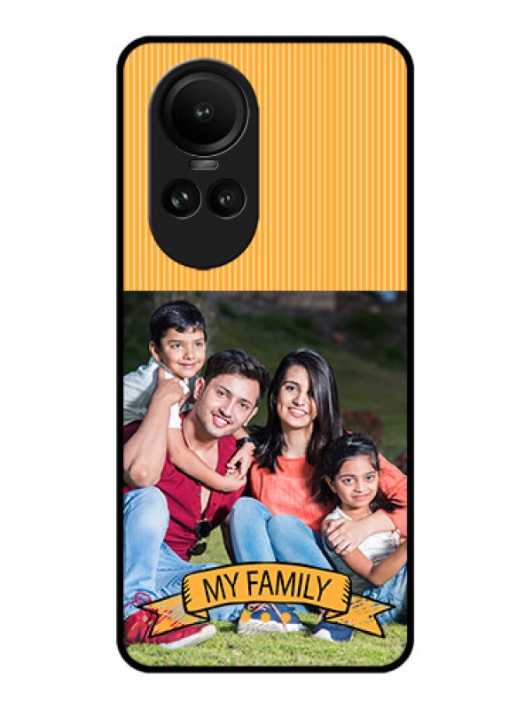 Custom Oppo Reno 10 Pro 5G Custom Glass Phone Case - My Family Design