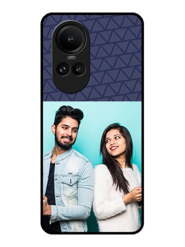 Custom Oppo Reno 10 Pro 5G Photo Printing on Glass Case - with Best Friends Design