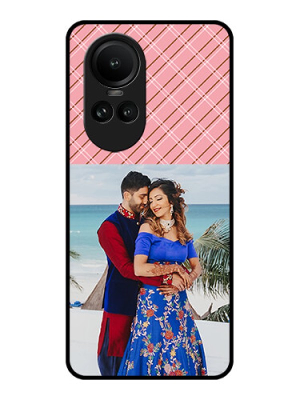 Custom Oppo Reno 10 Pro 5G Personalized Glass Phone Case - Together Forever Design
