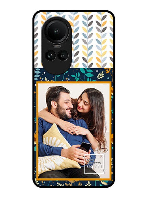 Custom Oppo Reno 10 Pro 5G Custom Glass Mobile Case - Pattern Design