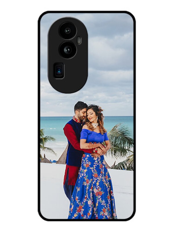 Custom Oppo Reno 10 Pro Plus 5G Photo Printing on Glass Case - Upload Full Picture Design