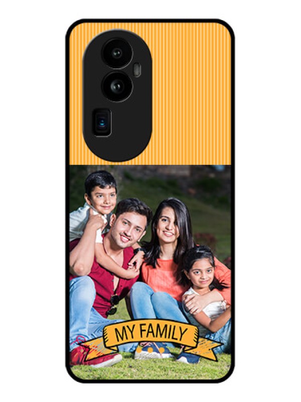 Custom Oppo Reno 10 Pro Plus 5G Custom Glass Phone Case - My Family Design